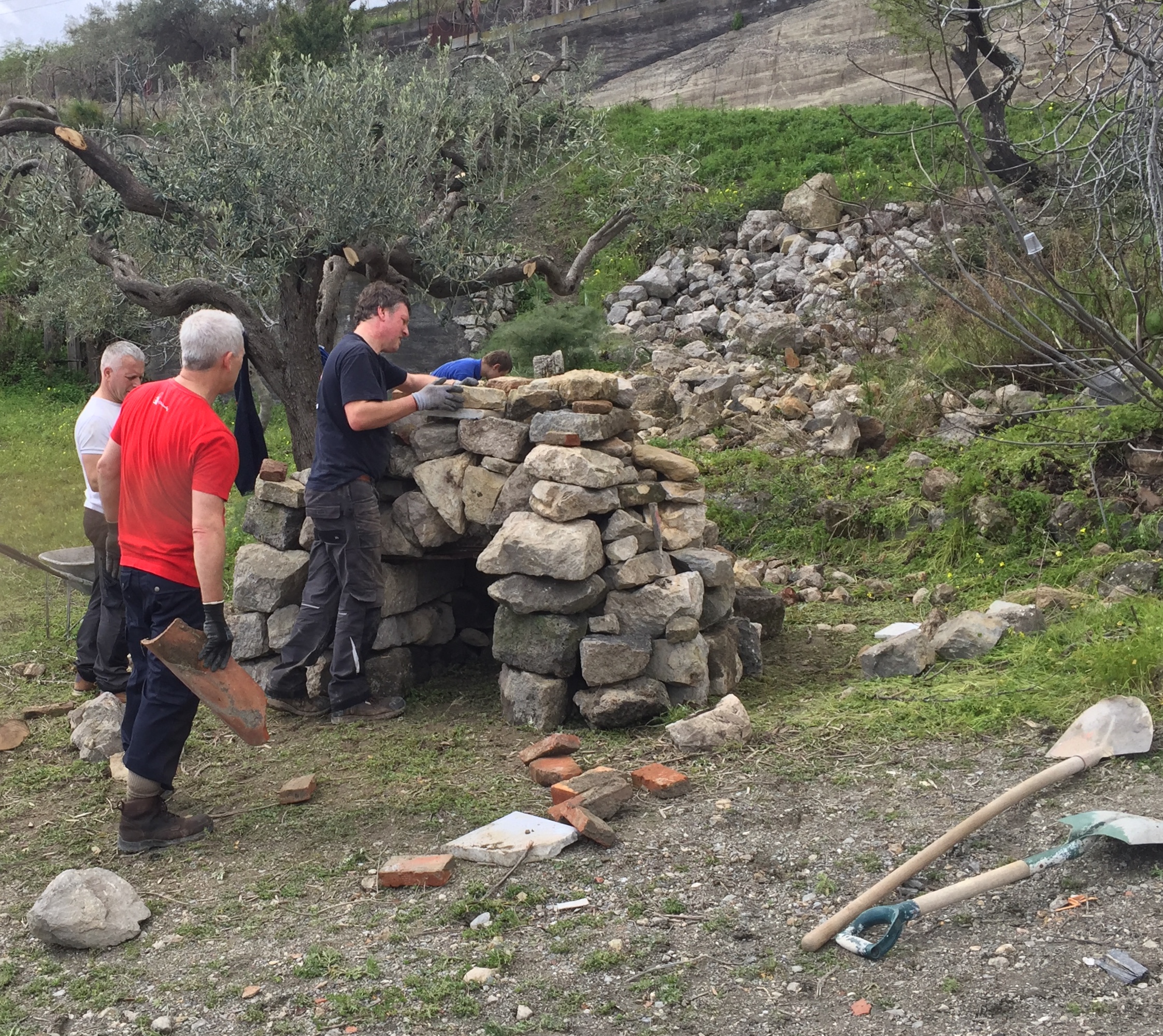 Training Course Sicily Building Kiln