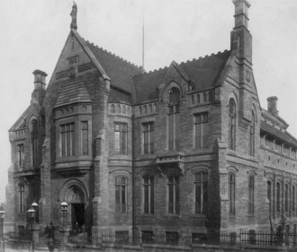 M Womersleys has been repairing the rare late 19th-century, no-fines concrete at Oldham Old Library using hydraulic limes and natural cement binders.